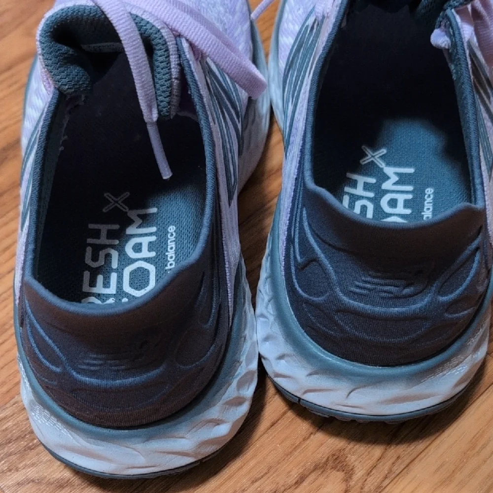 New Balance Women's Lavender Athletic Shoes - Picture 7 of 9